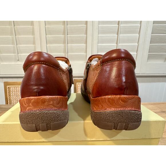 L'Artiste Spring Step Gyarados Slip On Shoes Camel Multi Size 7.5 US 38 EU NIB - Picture 8 of 13